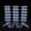 3/20PCS New Plastic Bin Organization Foam Container Ball Cup With Lids Clay Storage