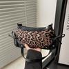 Summer beauty niche high sense trend leopard print casual portable shoulder underarm bag women's bag