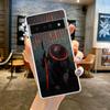 Phone Case For Google Pixel 9 8 7 6 9A 8A 7A 6A 5 4 5A 4A 3A Pro XL Soft Clear TPU Transparent Cover Japanese Samurai Art