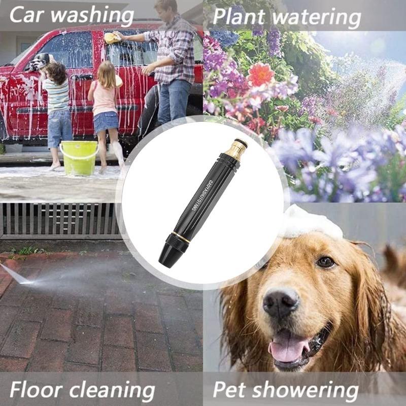 Black Diamond Autowaschdüse Hochdruckwasserpistole 360° drehbare Düse Haushaltswasserrohr Schlauch Spüldüse Ersatzdüse