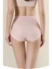 Damskie Bezszwowe Bawełniane Majtki z Wysokim Stanem 3D Peach Butt - Oddychające, Antybakteryjne, Podnoszące Biodra, Kontrolujące Brzuch.