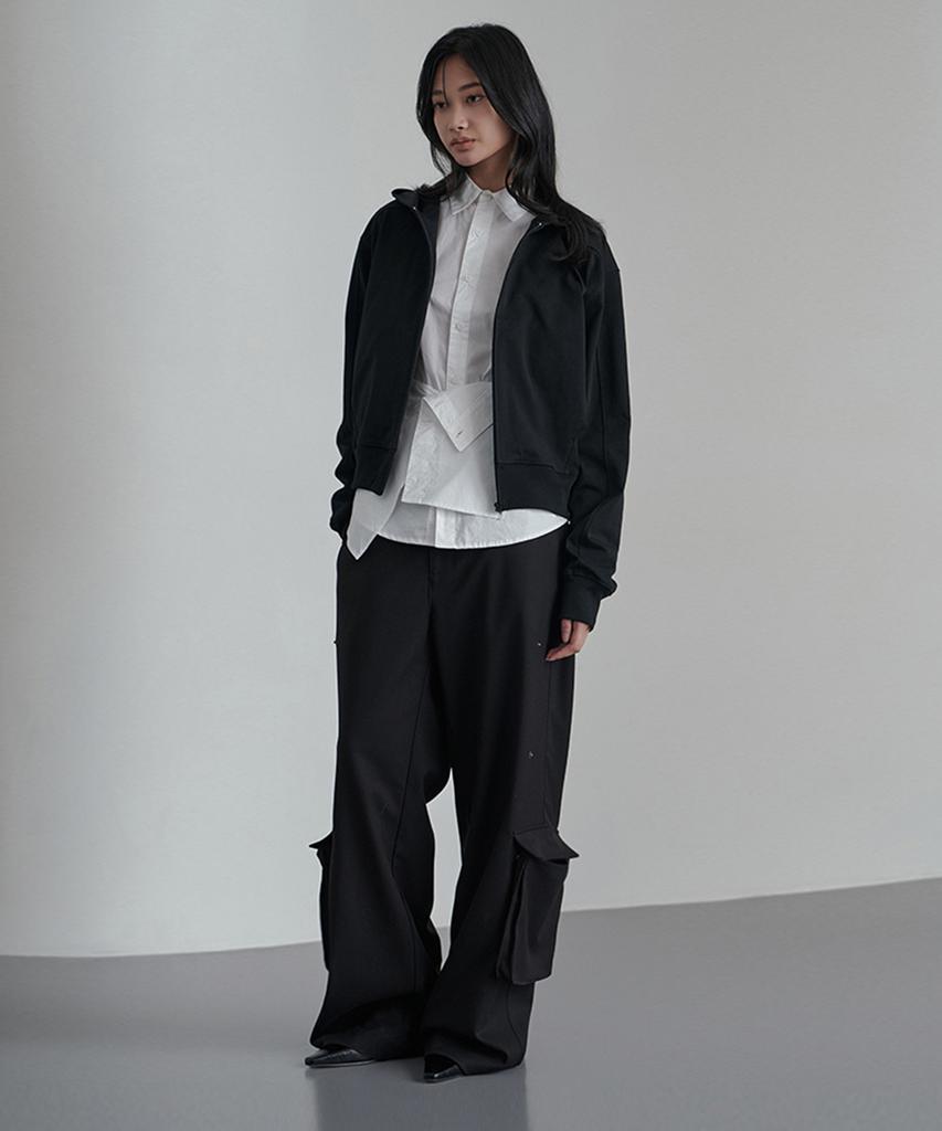 YIYAE Modular Detachable Cargo Slacks Black