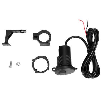 DC12V 24V Motorrad USB-Anschluss Stromladegerät Steckdose mit LED+Schalter(DC1224V )