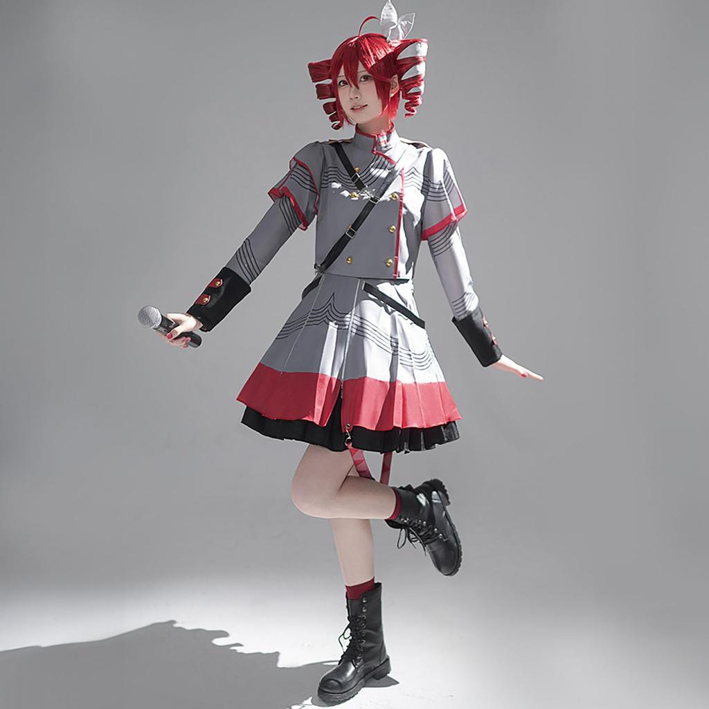 Teto Juane Cosplay Vocaloid Halloween Costume Virtual [milky Time] Women's