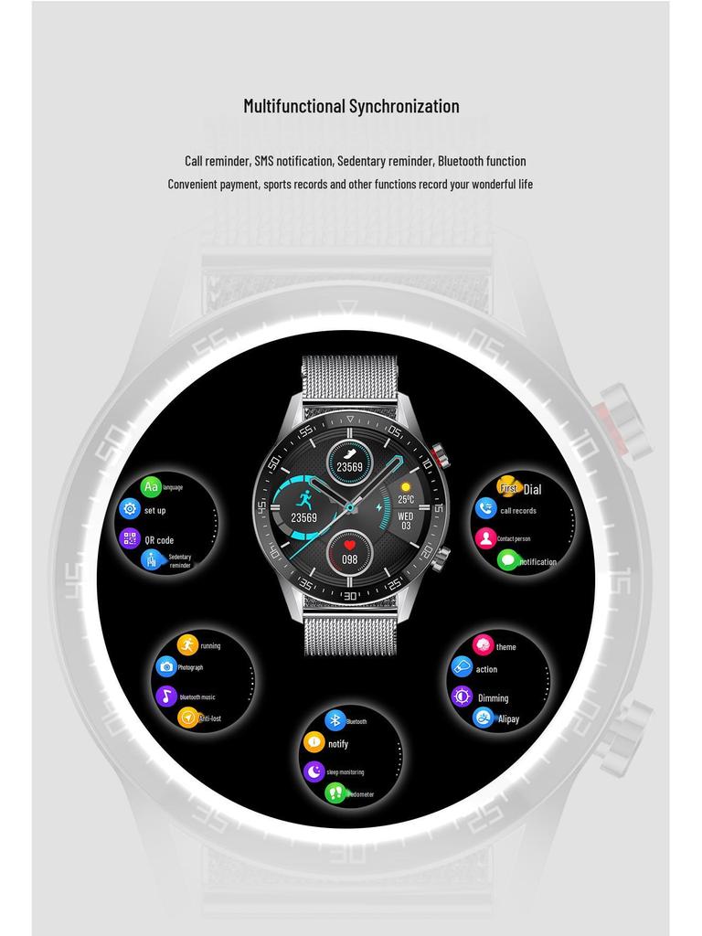 L13 SK7 Astronaut Smartwatch: Offline-Zahlung, Herzfrequenz- und Blutdrucküberwachung