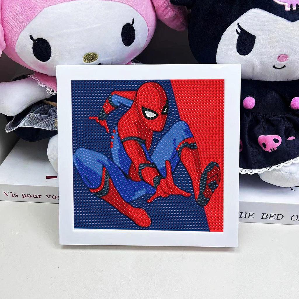 Sanrio Children's Diamond Painting with Frame Stickers - DIY Handmade Gift Set