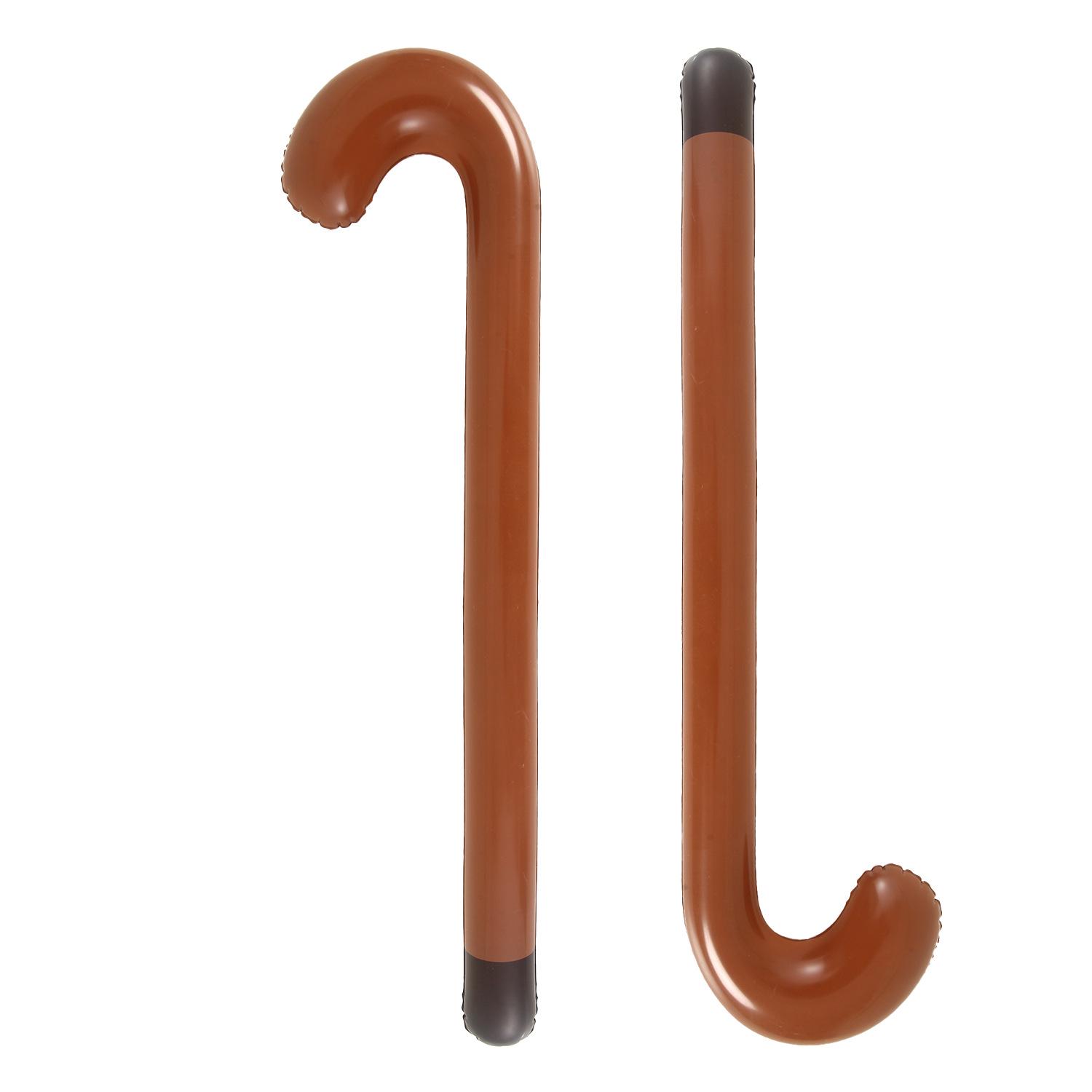 Inflatable PVC Walker Cane Prop for Halloween and Christmas Decoration.