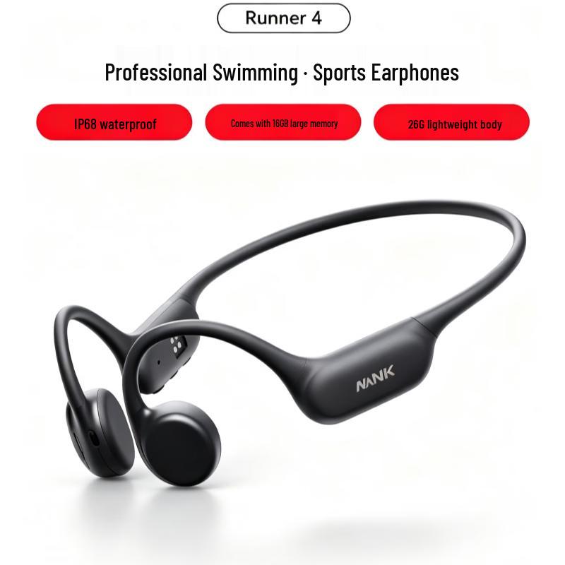 Nank Runner 4 Bone Conduction Bluetooth Headphones