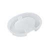 English Letter Shape DIY Silicone Mold 3D Handmade Candle Holder Molds Gypsum Resin Mold Craft Candlestick Mould Decor