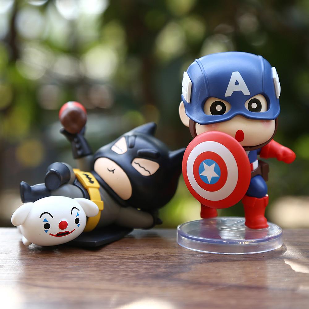 Hero Shin Little Pvc Mini Statue With Surprise Bag For Kids Gift