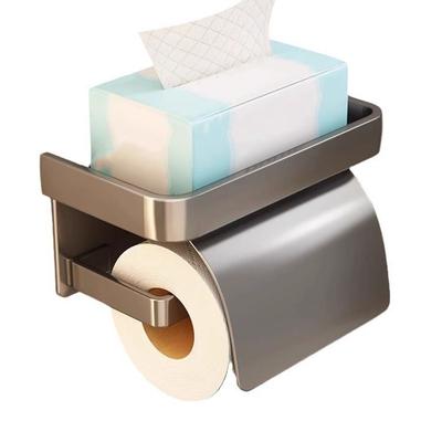 Punch-free Tissue Box Wall-mounted Roll Paper Holder Toilet Tissue Box  Bathroom Accessories