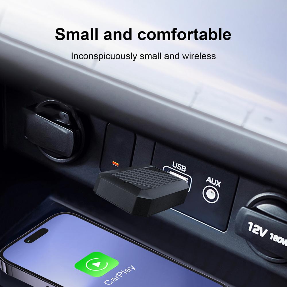 Carplay Drahtloser Adapter Android Auto 2-in-1 Smart Dongle 2025 5G WIFI Für iPhone Android Telefon Für Volvo Benz Mg Kia Chery VW