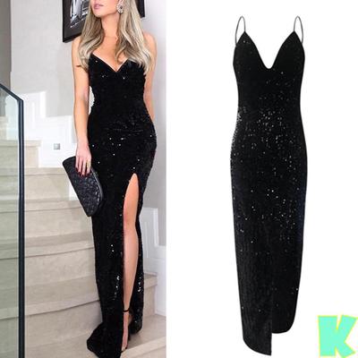 long sleeve deep v neck split ruched wrap bodycon dress cocktail dress