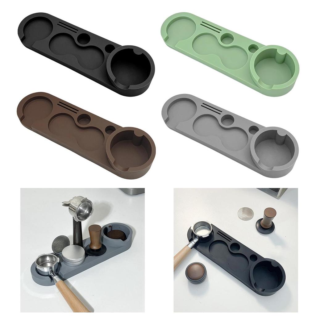 Espresso Tamping Station Barista Tool Holder,Support Base Rack for Espresso Machine