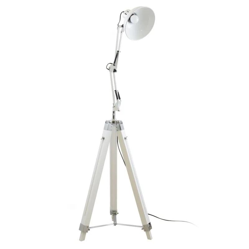 Gasoline - Office_p_170_pure - Blanc - Lampadaire Décoratif - Bois Et Métal - Hauteur 170 Cm