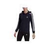 adidas Striped Hooded Zip Jacket Women Jackets Legend-Ink GL0804