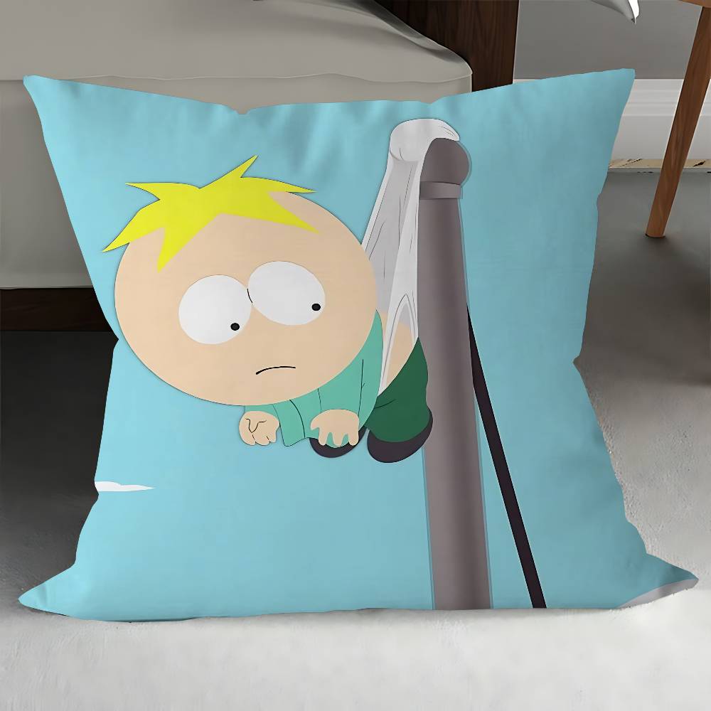 Anime South Park Butters Pillow Cover For Bedroom Room And Living Room Sofa Decorative Cushion Cover