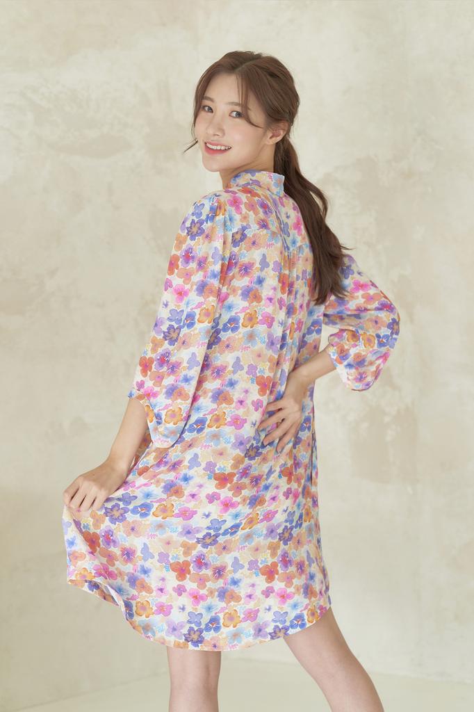 Jeiol Aliyah Silk Viscose Dress