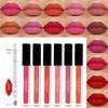 14 Color Square Tube Lip Gloss Waterproof Non Stick Cup, 24-hour Long-lasting Lipstick Lip Gloss, Sexy and Tempting Cosmetics