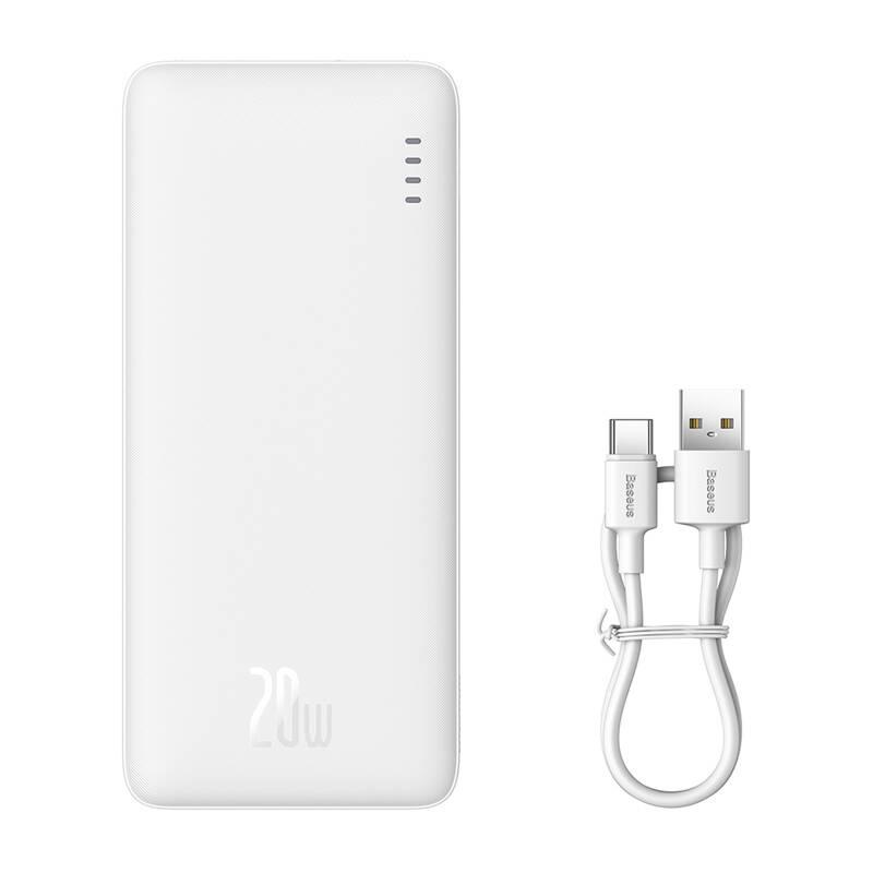 Powerbank Baseus Airpow 10000Mah 20W (Biały)