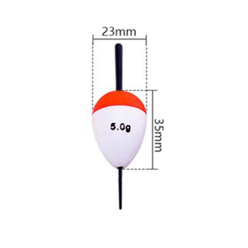 10Pcs/Set Fishing Tackle Fishing Float 3/5/10/20g Foam Floats Ball Portable Floats Sticks