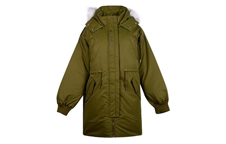 Converse Down Jacket Winter Women s Army Green 10019430-A04 L