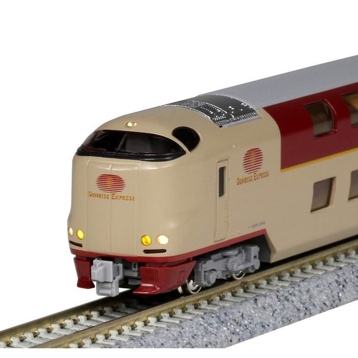 KATO N Gauge 285 Series 3000 Sunrise Express Pantograph Added 7-Car Set 10-1565 Model Railroad Multicolor 1/150