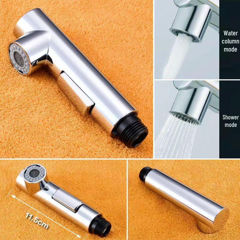 Precision Kitchen Sink Pull-Out Faucet Replacement: Anti-Splash Retractable Shower Nozzle