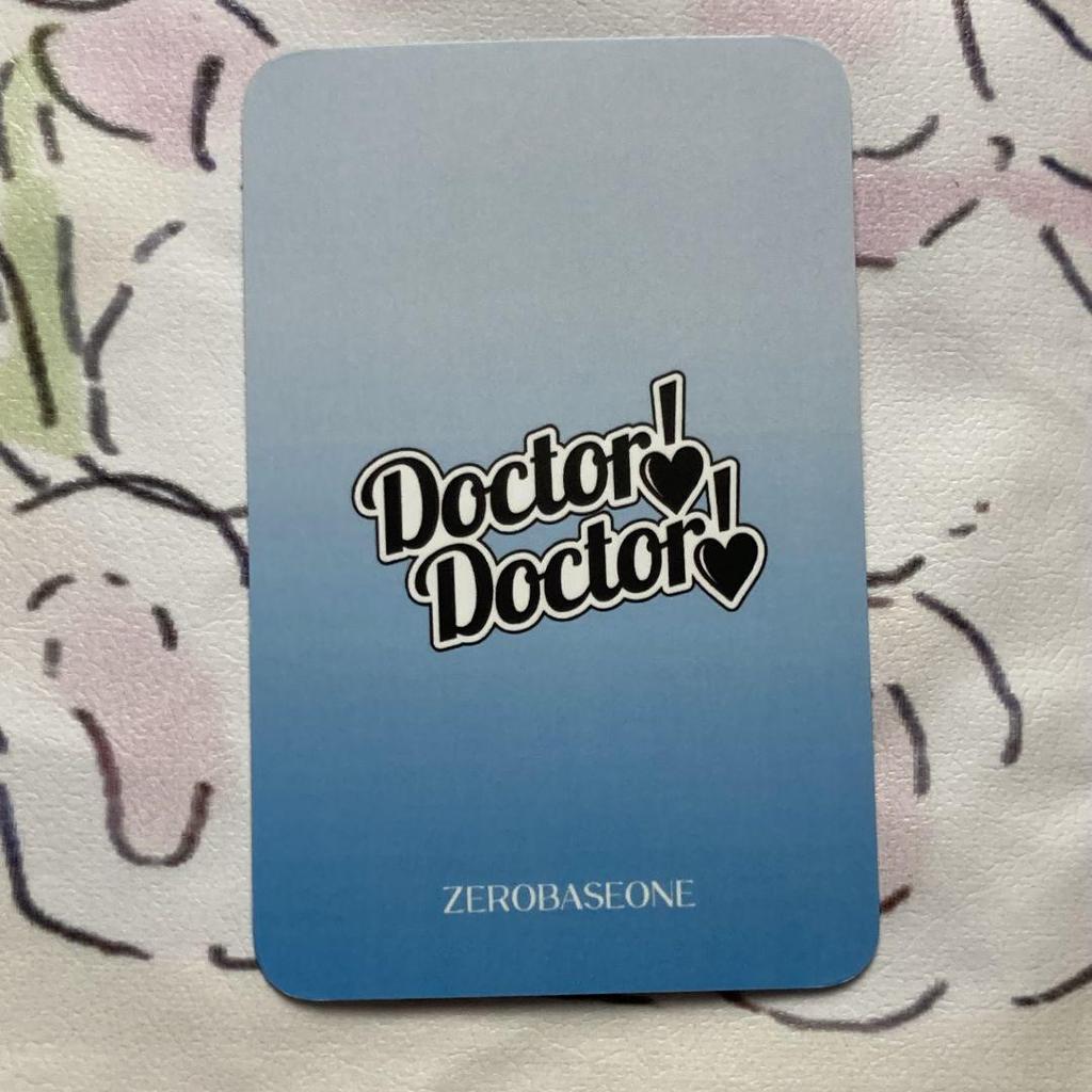 [USED] ZB1 Park Gun-wook Doctor! Doctor! Muffler Sanok Trading Card