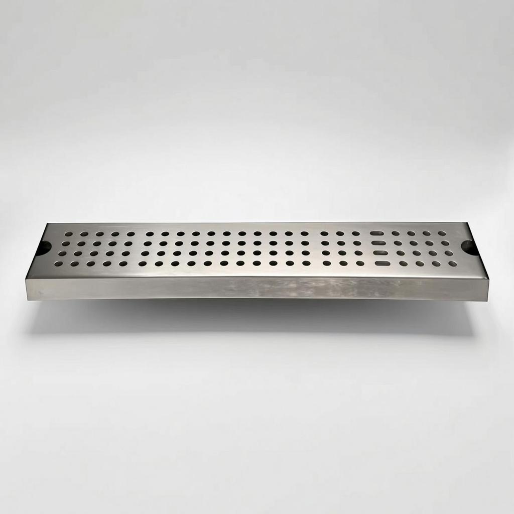 Drips Tray with Perforated Top RustResistant Coffee EasytoRinse Stainless Steel Drain Box