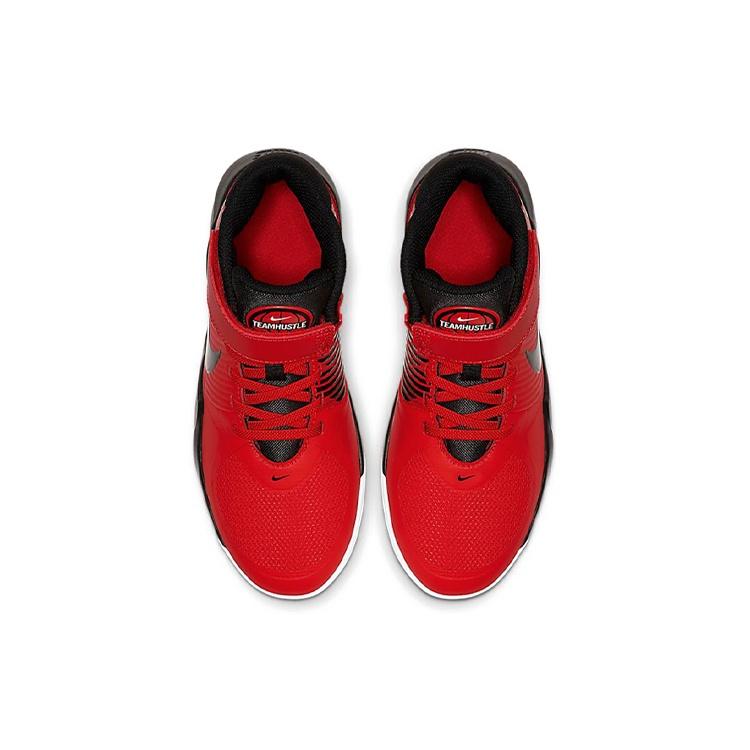 (GS) Nike Team Hustle D 9 FlyEase 'Red Black' Kids' BV2952-600