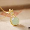Lucky Bag Transfer Bead Necklace Women'S Summer Light Luxury Pendant Collarbone Chain Premium Durable Quality Useful