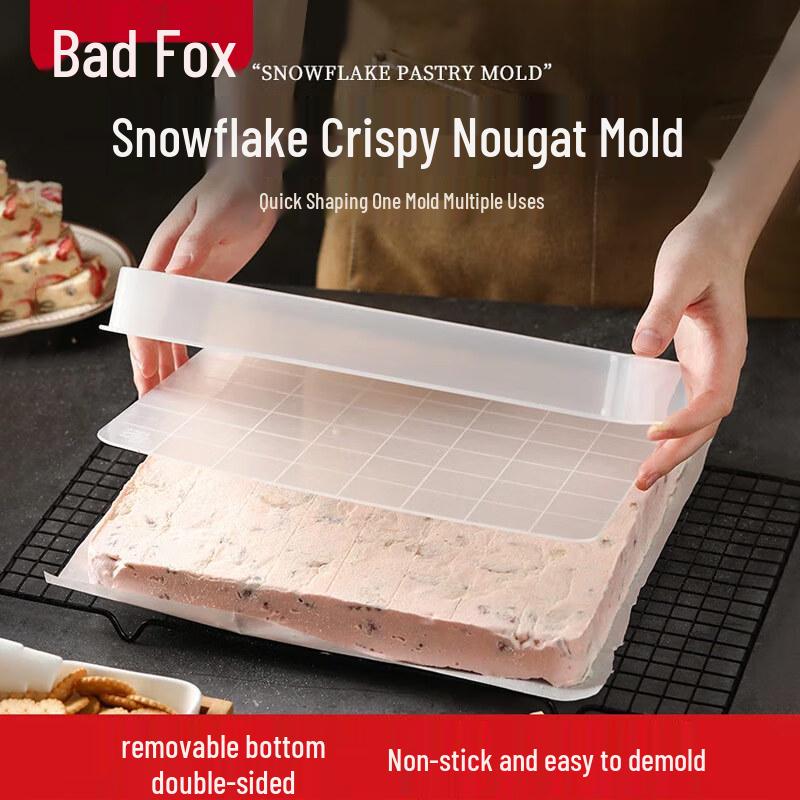 Snowflake Crisp & Nougat Baking Mold Kit