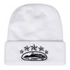 Star Embroidery Cuffed Beanie Hat Stretch Fit Knit Cap Fashion Winter Beanie  Men Women