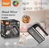 EU and US Standard Fully Automatic Handheld Electric Egg Beater for Home Use, High-power Mixer for Baking, Cream and Egg Beating