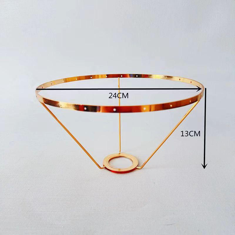 Χειροποίητος Πλαίσιο Αμπαζού Τέχνης με Σχοινί DIY: Στρογγυλά & Τετράγωνα Σιδερένια Εξαρτήματα για Επιτραπέζια Φωτιστικά