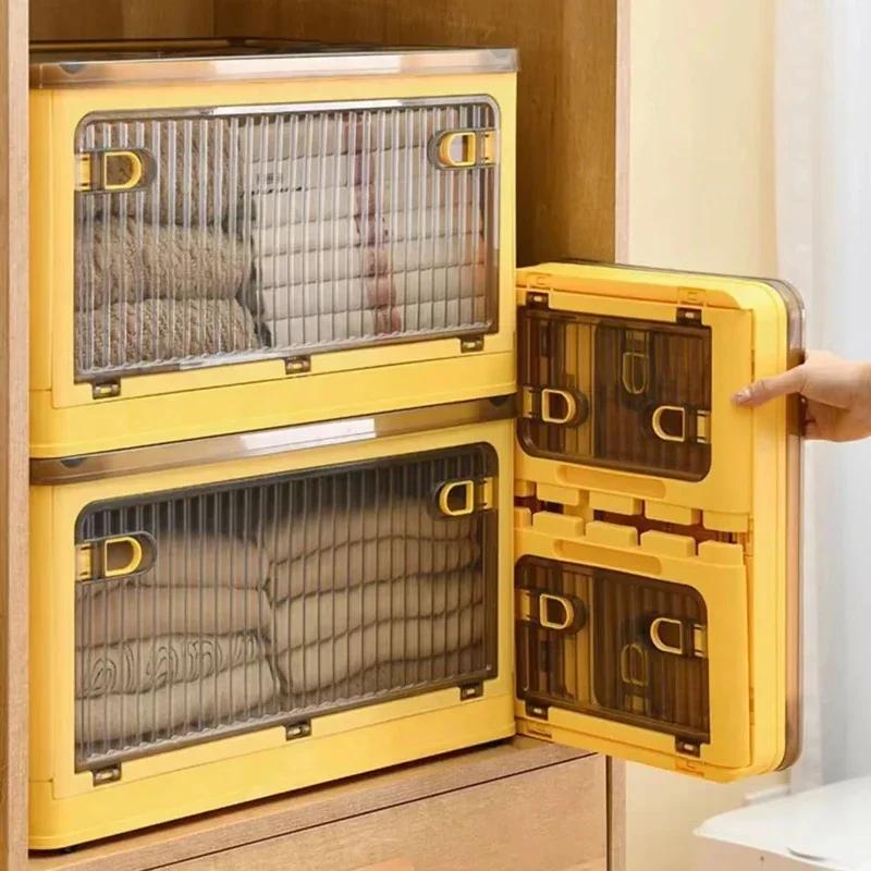 Folding Storage Boxes Five Door Camping Box Tourist Table Car Trunk Box Vehicle Supplies Fishing Accessories Plastic Container