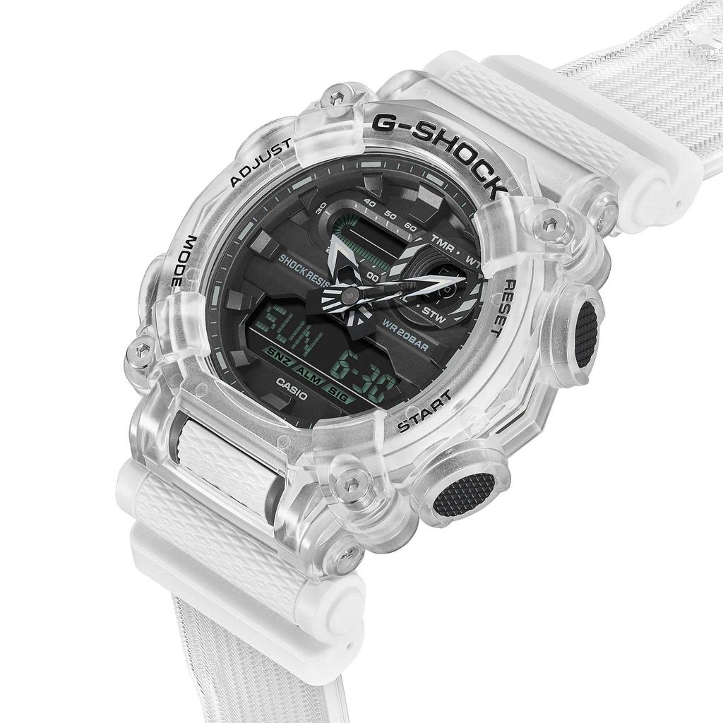 Sonic Skeleton Series White G-Shock Men's GA900SKL-7A Watch,