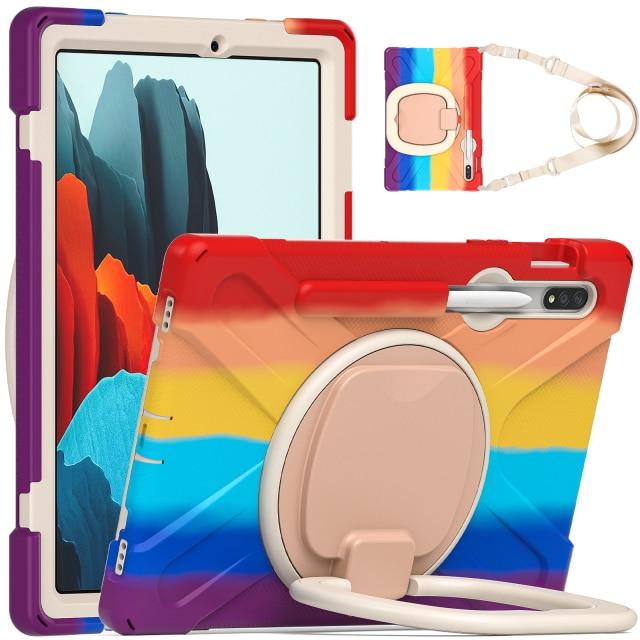 Case for Samsung Galaxy Tab A7 A8 Sm T510 T500 T290 T295 Case Funda Silicone Sleeve for S6 Lite S7 S7 +/S7plus Tablet Cover