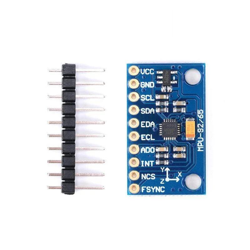 

SPI/IIC GY-9250 MPU 9250 MPU-9250 9-осьовий модуль датчика положення + гіроскопа + прискорювача + магнітометра MPU9250
