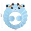 Adjustable Durable Protect Eye Ear Protection Toddler Infant Cartoon Shampoo Cap Bath Visor Hat Baby Bath Hat Head Cover