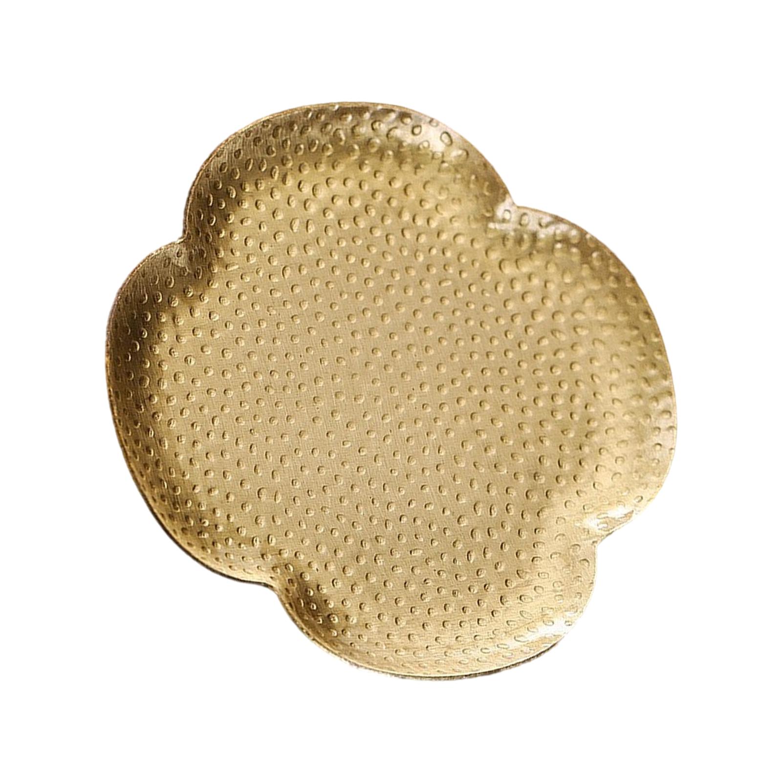 

Metal Cup Mats Drink Mats Exquisite Coasters Copper Texture Nonslip Coasters Suitable for Dining and Coffee Tables D