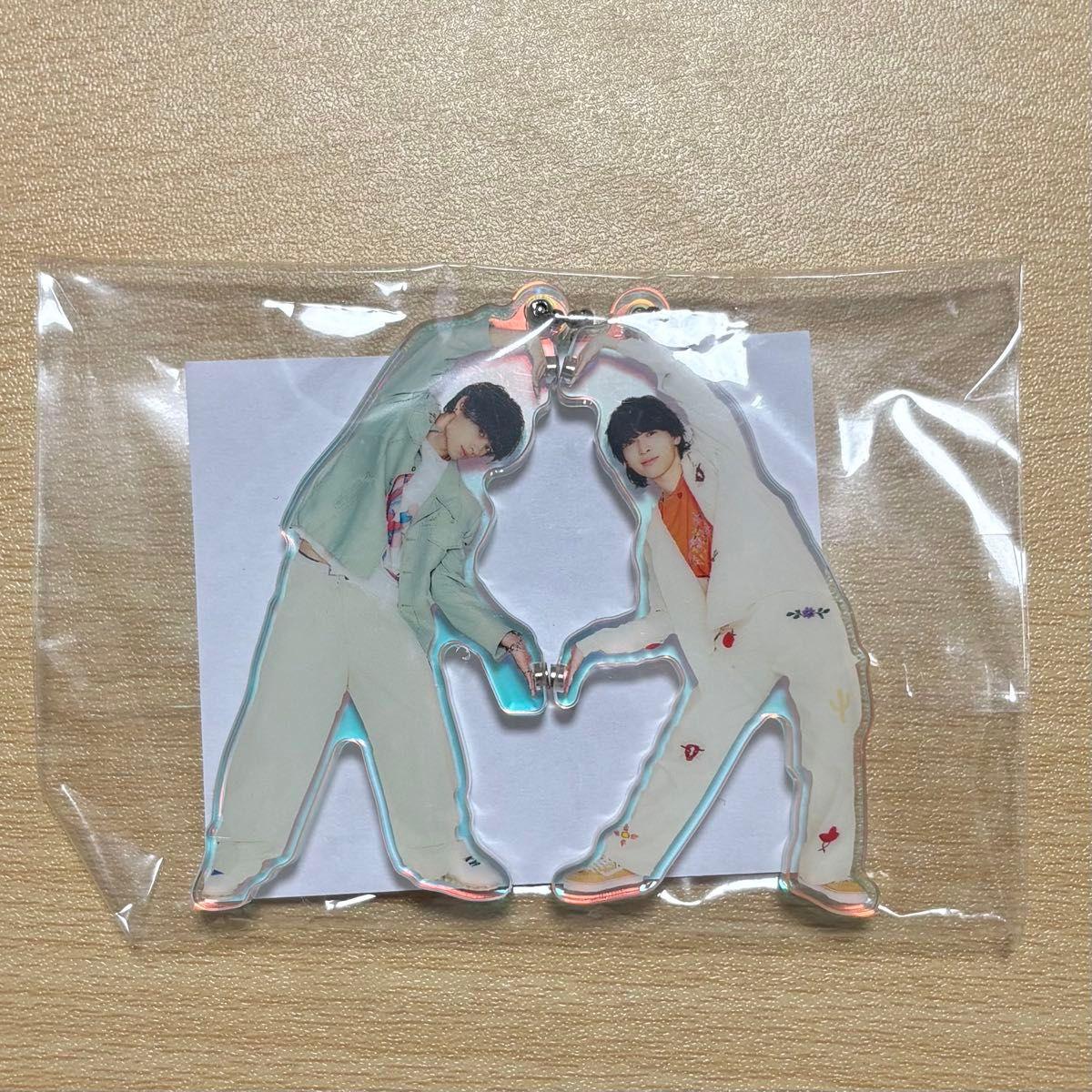 Used M!LK HAPPY! HAPPY! HAPPY! Hittsuki Holder Acrylic Key Chain Sanojin Hayato Sano Hitoshi Yoshida