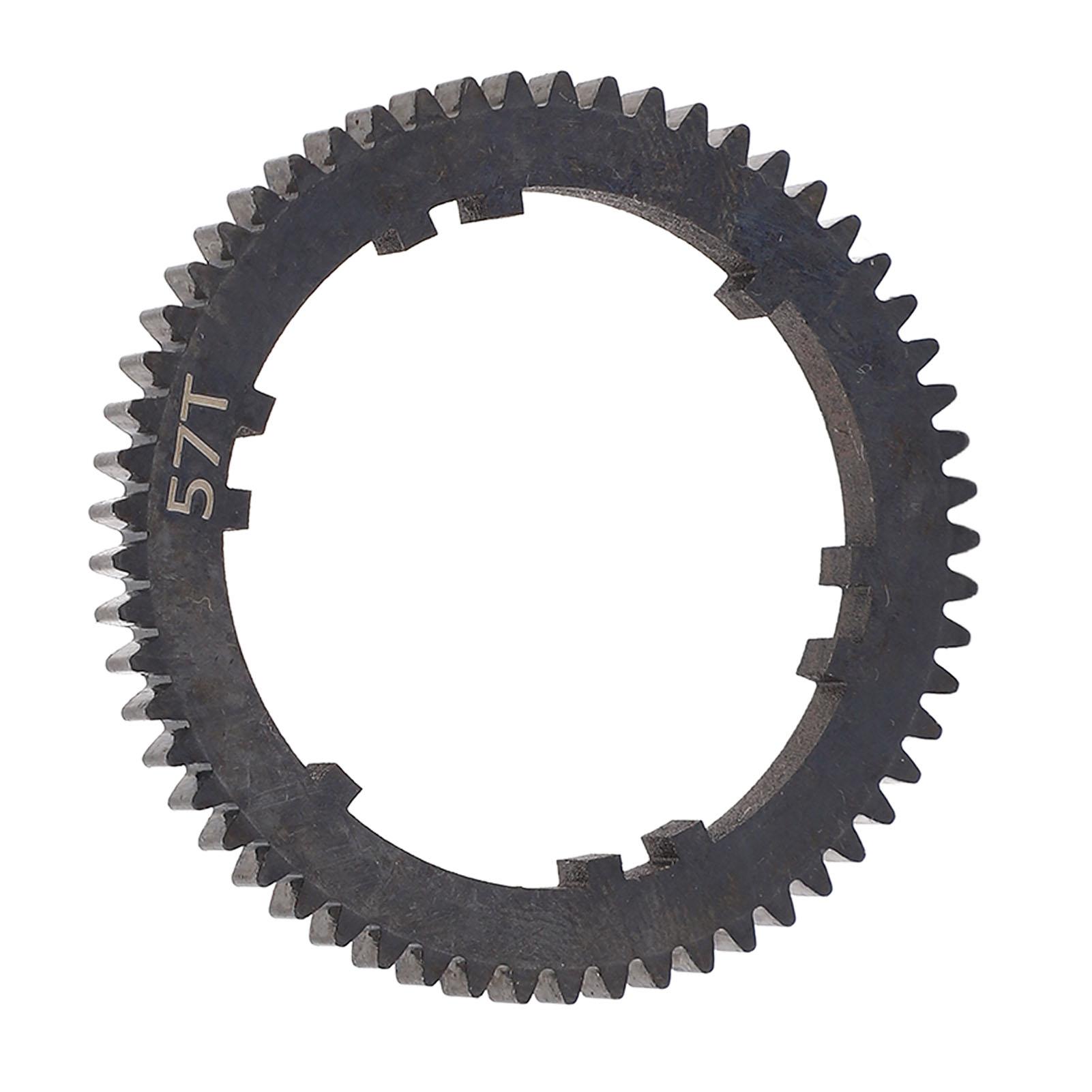 

RC Редуктор Шестерня Чорна Плавне Кочення Збільшення Швидкості 57T Сталева Циліндрична Шестерня для Mojave 4X4 4S для BLX