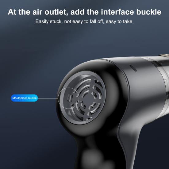 Car Vacuum Cleaner Cordless Portable Dual Filtration System 5500PA Suction Power Rechargeable Handheld