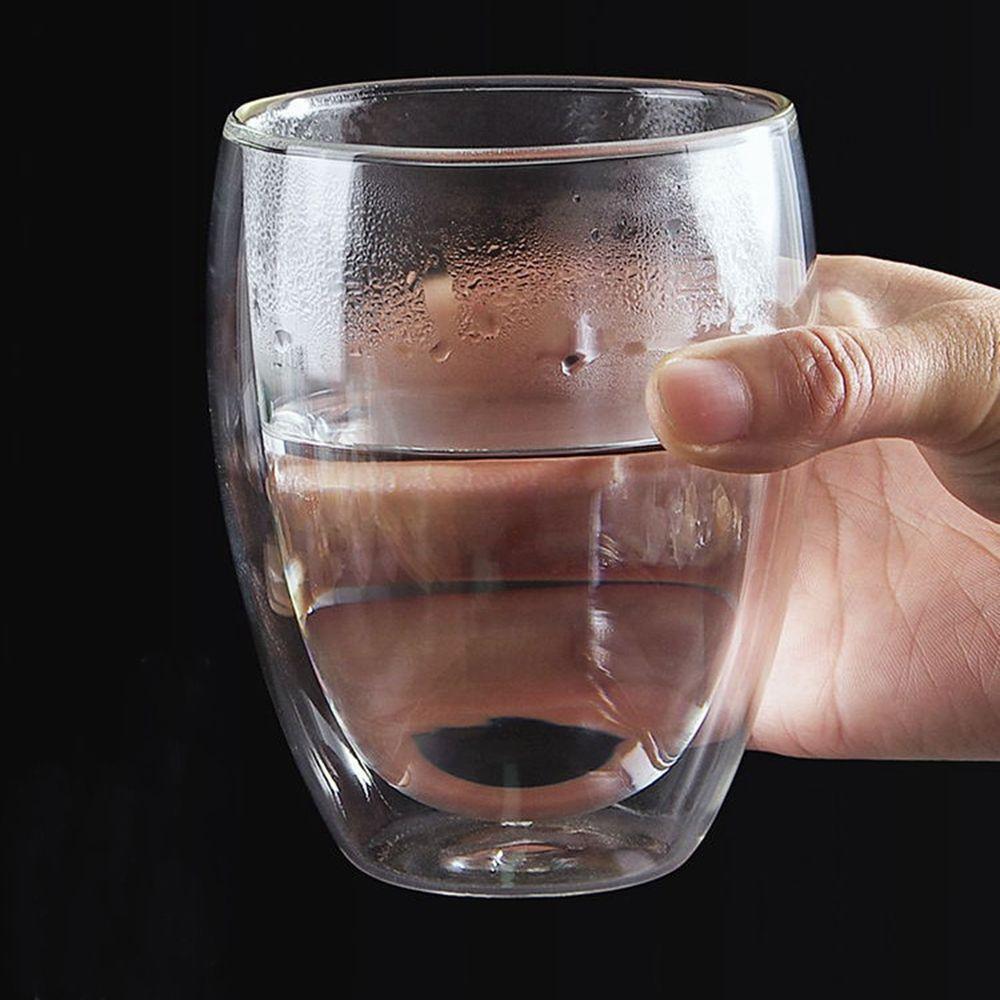 Double Wall Heat Resistant Tea Whiskey Handmade Beer Mug Glass Cup Glass Mug Espresso Coffee Cup