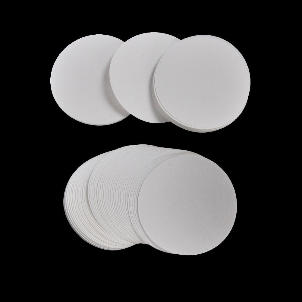 100Pcs Filter Paper 7Cm Medium Speed Filter Paper Lab Filtration