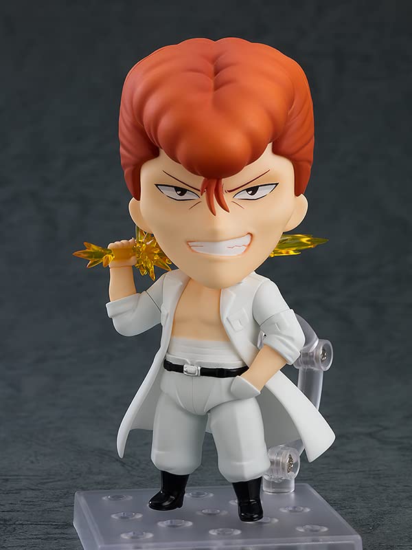 Nendoroid Yu Yu Hakusho Kazuma Kuwabara Plastic Painted Movable Figure Non-scale