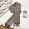 Women Winter Cashmere Scarf  Plaid Pashmina Luxury Bohemia Shawls And Wraps Bufanda Hijab Stoles Echarpe Warm Blanket