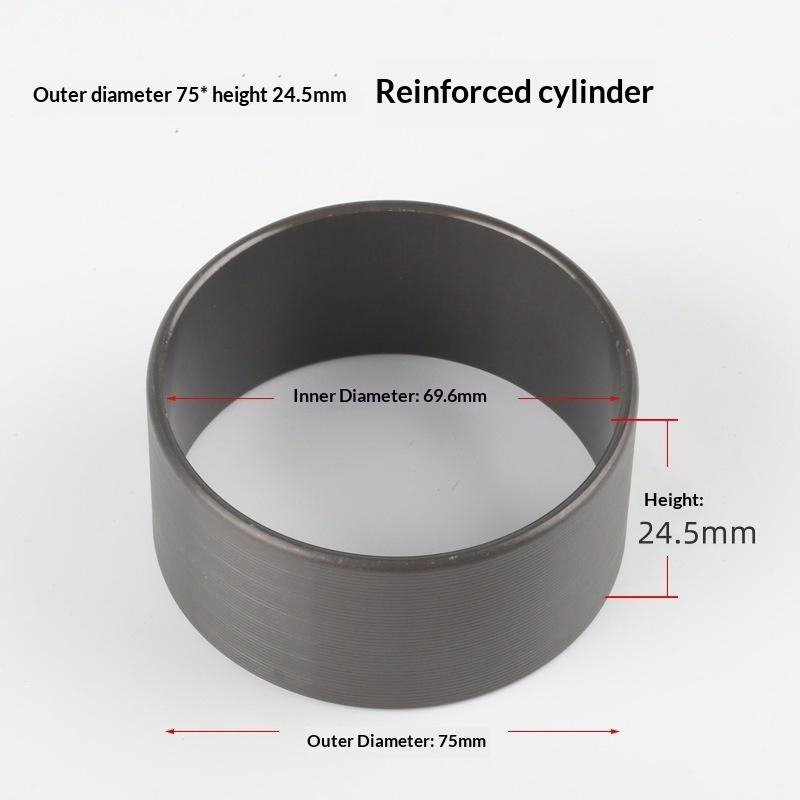 Vacuum Pump Oil-Free Mute Air Compressor Cylinder Sleeve Piston Cylinder Ring Air Compressor Pump Piston Ring Accessories